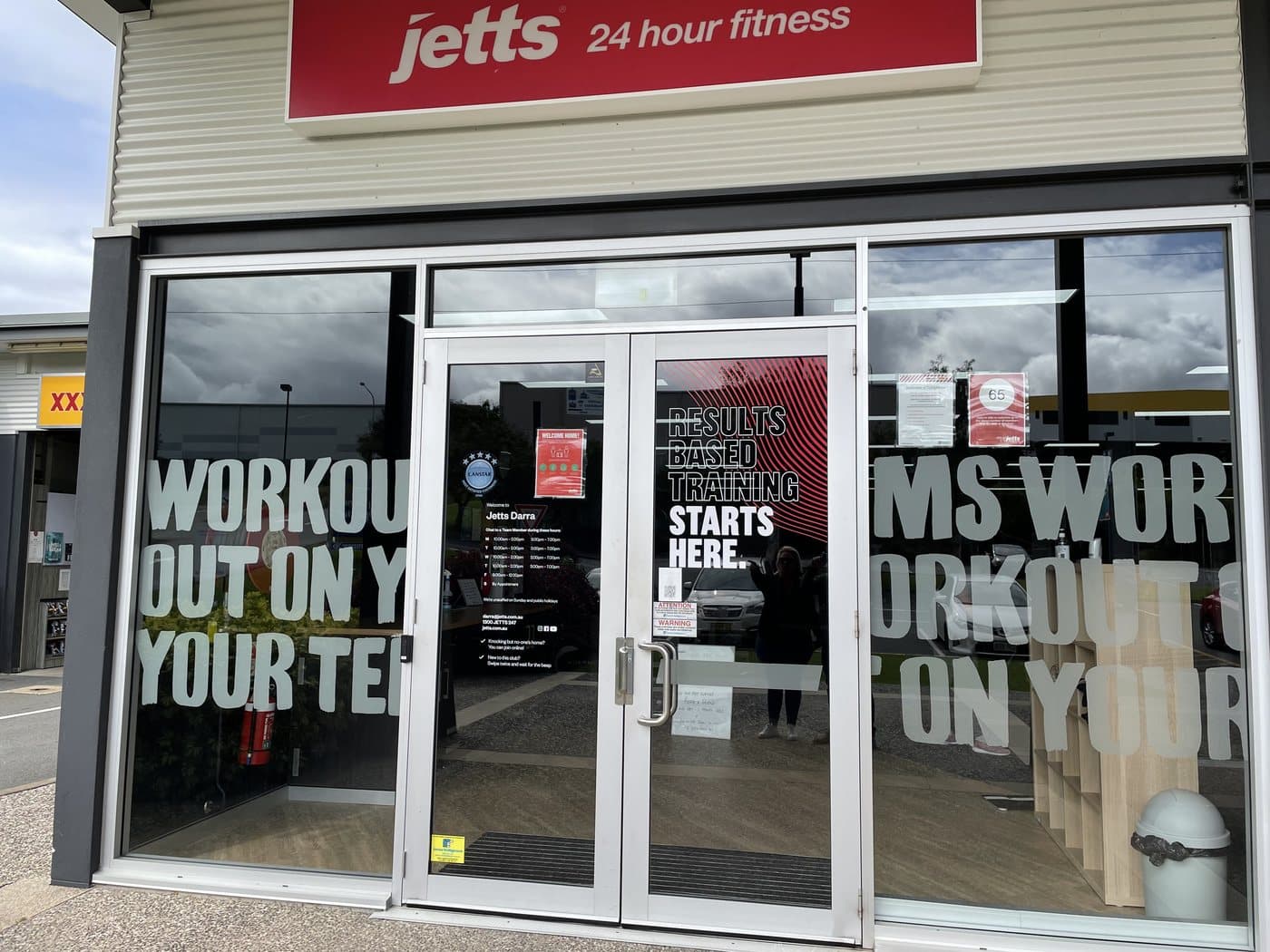Window sticker installation
