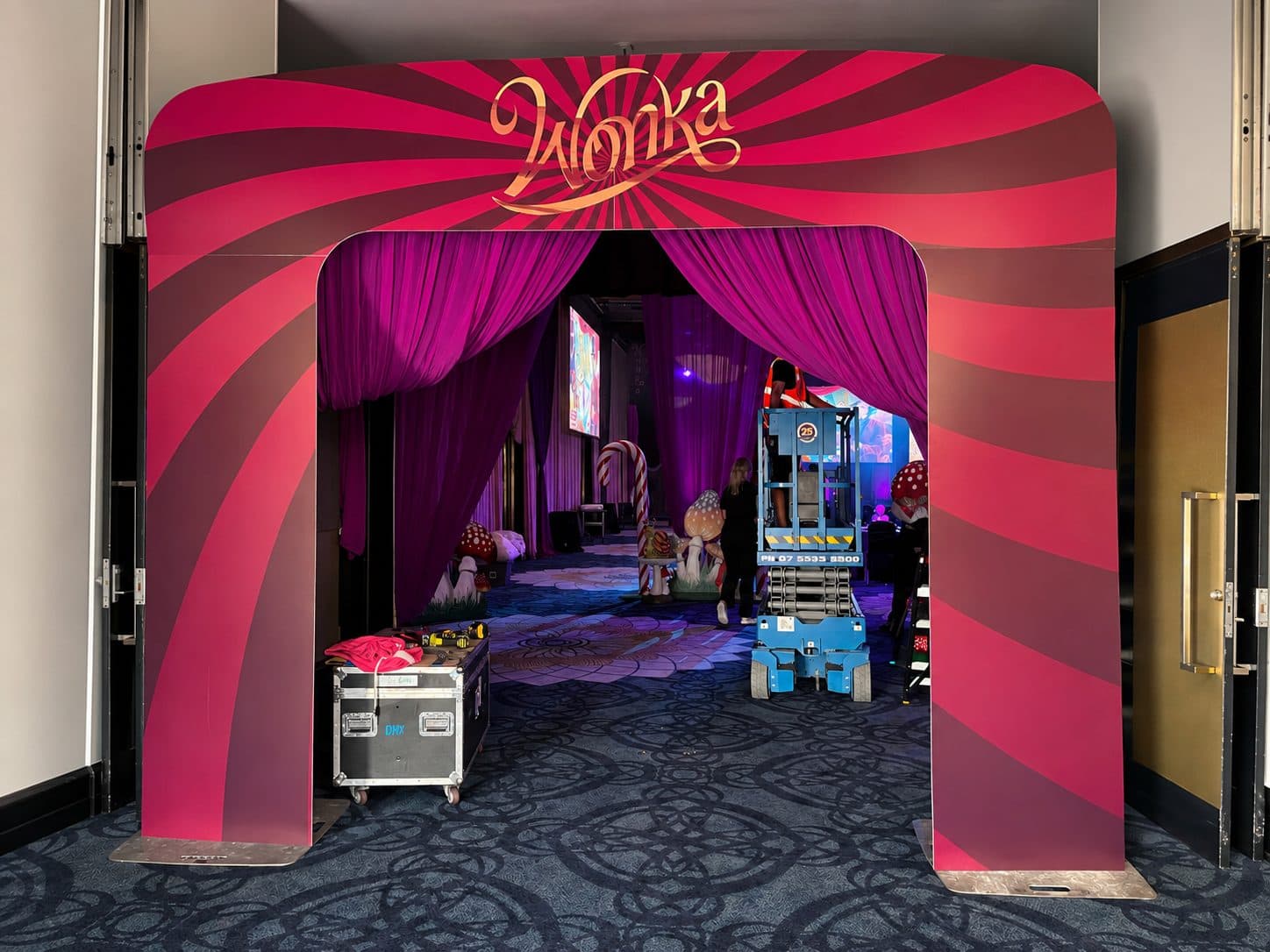 Event entrance arch